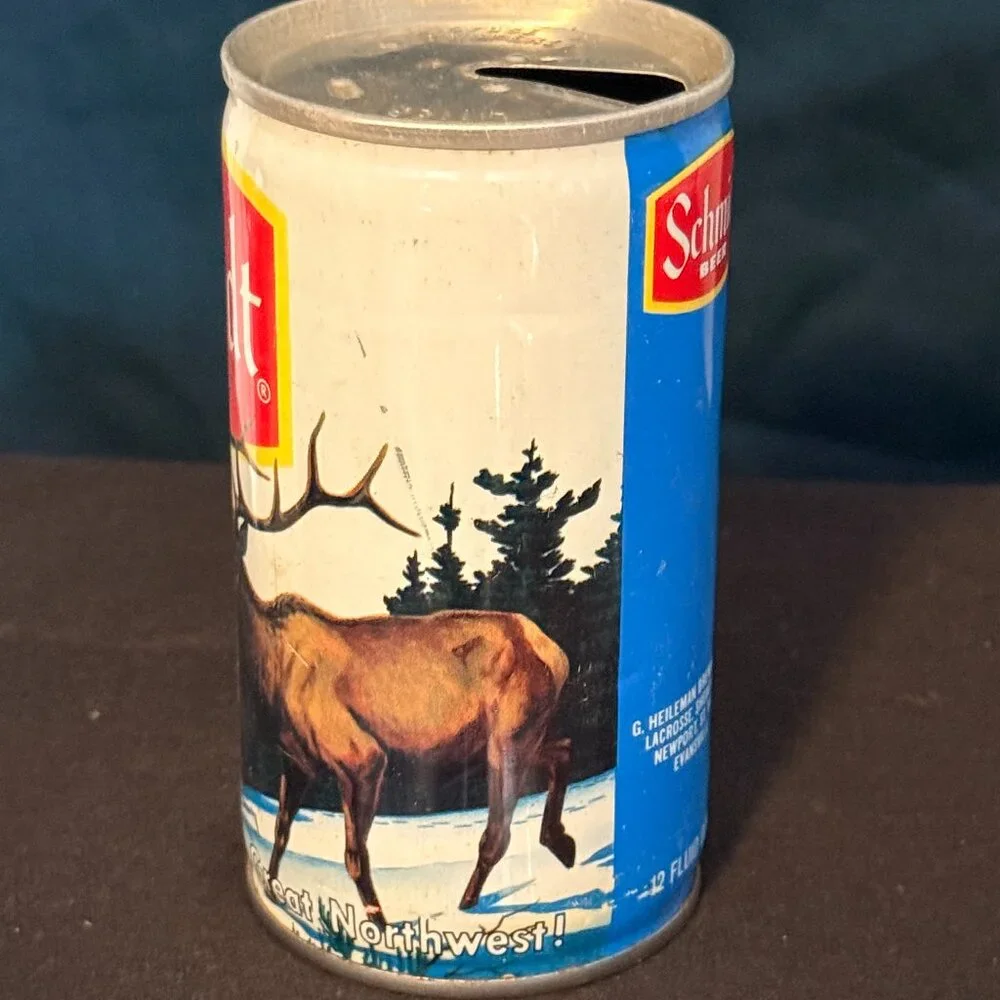 Schmidt vintage Beer can